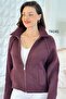 Polo Collar Zippered Knitwear Cardigan 7K041