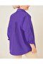 103901 Oversize Basic Hijab Shirt - Purple - 2