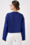 Linen Kimono with Tie Front 960 - Saks - 2