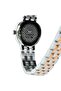 Women's 2TRG Stainless Steel Watch, Silver Dial, Y121 Movement, Butterfly Clasp, 3ATM - 4