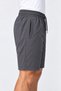 Men's Comfortable Fit Anti-Sweat Smoked Parachute Shorts with Zipper Pockets - 6