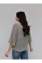 Sparkling Openwork Knitted Sweater - 5