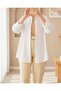 103901 Oversize Basic Hijab Shirt - White