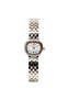 Women's 2TRG Stainless Steel Watch, Silver Dial, Y121 Movement, Butterfly Clasp, 3ATM