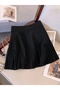 Women's Knitwear High Waist Pleated Plain Fit Stylish Office and Casual Wear Standard Size Smlxl Compatible - 2