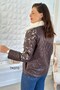 Stone Embroidered Inflatable Coat 7K070 - 4