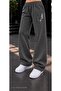 Women's Butterfly Figure Printed Sweatpants - Loose Fit Comfortable Cut Two-Thread Sports Trousers