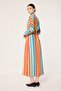 STRIPED SHIRT DRESS - 5