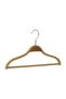 Wooden 8000 14-17 Years Old 36cm Children's Hanger with Bar Natural Color 24 Pieces - 3