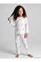 Sparkling Choices from Shining Store Zero Roba Collar Girl's Pajama Set