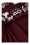 Sequin-Embellished Cape Gown Red Cape Sequined Evening Dress - 4