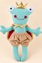 Frog Prince Toy Doll, Handmade 100% Cotton Cloth Doll, Play and Sleep Companion, Gift Boxed - 6