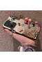 Poco F7 Compatible Leopard Pattern Cheetah Red Lip Cherry Mix Phone Case - 2