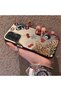 Samsung Galaxy A23 4G/5G Compatible Leopard Pattern Cheetah Red Lip Cherry Mix Phone Case - 2