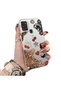 Samsung Galaxy A21S Compatible Leopard Pattern Cheetah Red Lip Cherry Mix Phone Case
