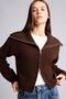 Oversized Zippered Cardigan (26 Wn)
