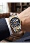 Automatic Steel Case and Cord Great Quality Men's Wrist Watch (New Product) - 2