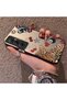 Realme C65 4g Compatible Leopard Pattern Cheetah Red Lip Cherry Mix Phone Case - 2