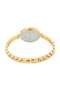 Ladies Quartz Analog Golden Dial Metal Strap Watch for Women - 4