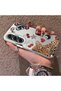 Tecno Camon 40 Compatible Leopard Pattern Cheetah Red Lip Cherry Mix Phone Case - 2
