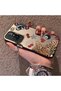 Redmi 10 2022 Compatible Leopard Pattern Cheetah Red Lip Cherry Mix Phone Case - 2