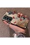Infinix Hot 60 Pro Compatible Leopard Pattern Cheetah Red Lip Cherry Mix Phone Case - 2