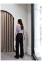 Palazzo Trousers with Cargo Pockets - 5