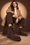 Plush Fur Lined Inside, Lace-Up and Zippered, Thick Sole Women's Daily Boots