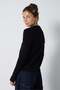 Soft cardigan with braided hair 7061 - 6