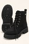 Plush Fur Lined Inside, Lace-Up and Zippered, Thick Sole Women's Daily Boots - 8