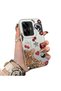 Realme C55 Compatible Leopard Pattern Cheetah Red Lip Cherry Mix Phone Case