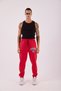 Men's Red Harvard Jogger Pants