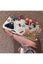 iPhone 16 Plus Compatible Leopard Pattern Cheetah Red Lip Cherry Mix Phone Case - 2