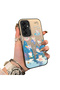 Samsung Galaxy A16 4G/5G Compatible Submarine World Cartoon Cat Printed Phone Case Shock Absorption