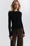 Ruffle detailed sweater