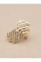 Vip Zircon Stone Geometric Multi-Stripe Model Xuping Steel Earrings, Non-Tarnishing Steel Earrings - 5