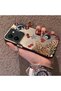 Vivo Y36 4G/5G Compatible Leopard Pattern Cheetah Red Lip Cherry Mix Phone Case - 2