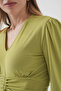936 Sandy Crop Blouse - E.Green - 3