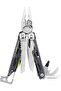 Signal - Multitool with 19 Practical Tools - Multifunctional Tool for Outdoor and Camping - with Nylon Bag, Grey, 14 cm