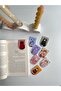 Cat Themed Curved Bookmark - 8 Pcs - 3
