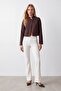 Buttoned crop jacket - 3