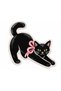 Eta Modern Woven Base Decorative Carpet with Animal Figures Eta4221