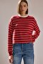 Soft Textured Striped Sweater - 2
