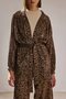 Jacquard Kimono Pants Suit - 2