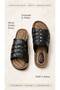 Orthopedic Women's Slippers - Adjustable Single Buckled - Soft Sole House Slippers Daily Comfortable Soft Slipper - 4
