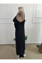 Double-Breasted Collared Midi Dress with Side Slits and Straps - 7