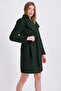 Green Cashmere Coat - 4