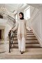 Sequin Embellished, Detailed Accessory, Suitable for Sizes 36-48, 85cm Length, Casual Evening Dress Tunic. - 6