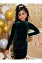 Rochie, verde - 8 ani - 4