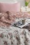7 Layer Muslin Single Quilt - Sakura Flower - Tile & Cream - 3